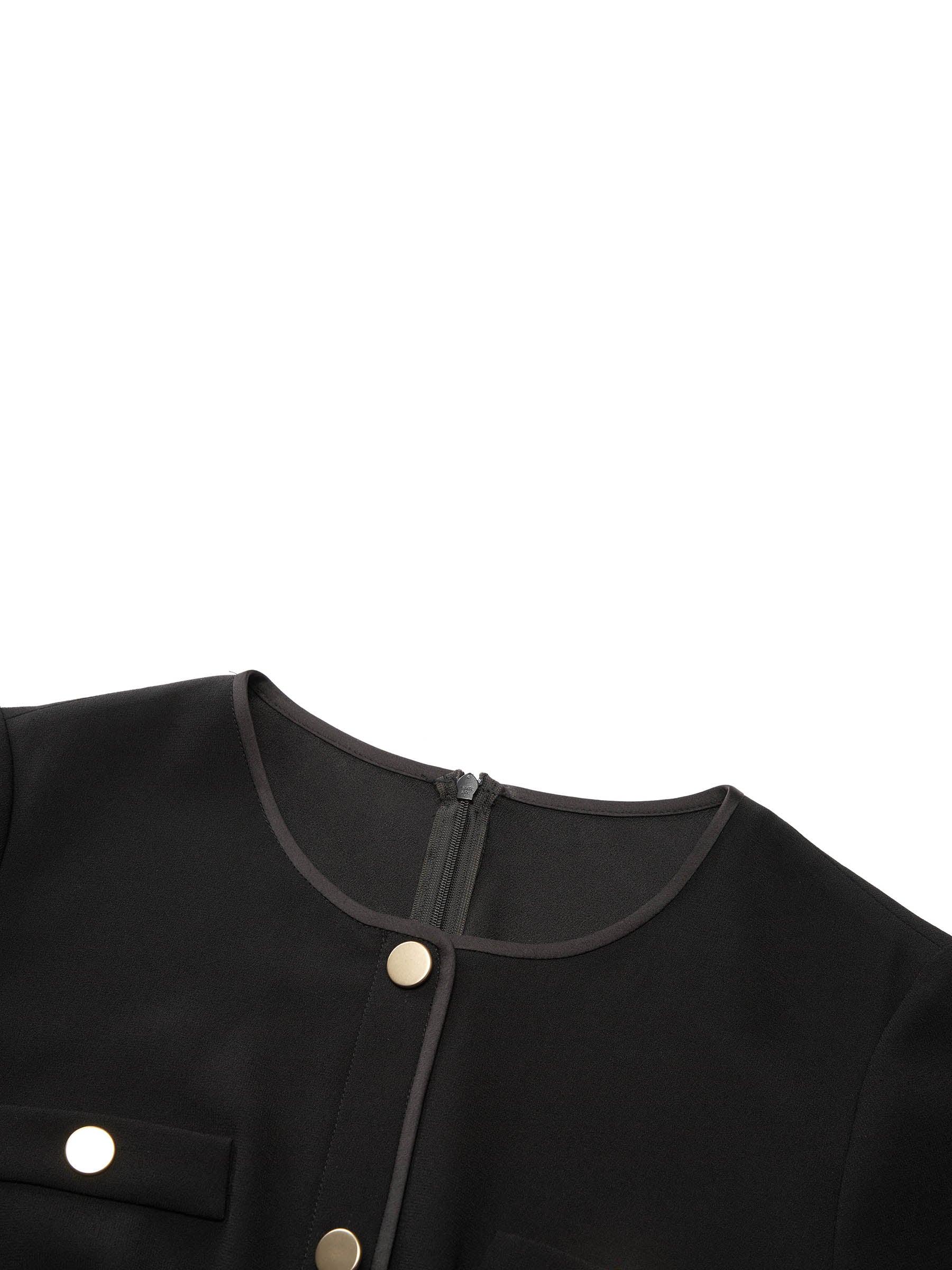 Triacetate Blend Women Midi Dress With Belt Product Image