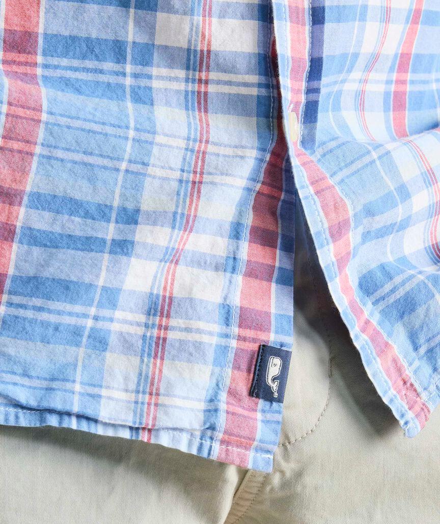 Rockland Plaid Cotton Madras Shirt Product Image