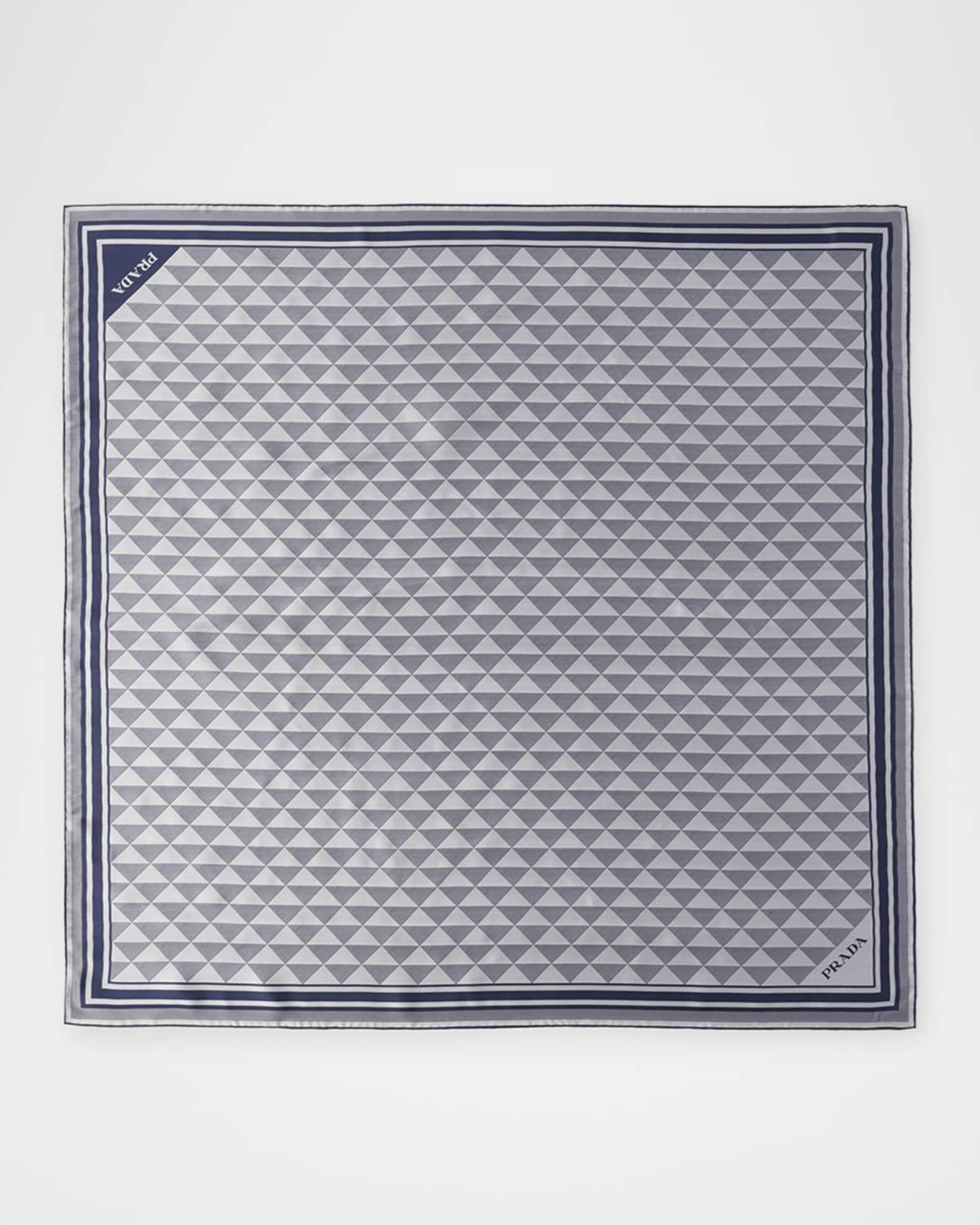 Symbole-Print Scarf, 90" Sq Product Image