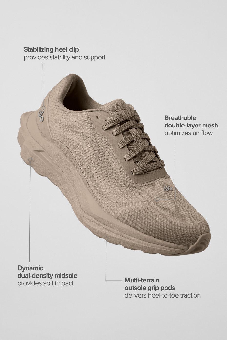 ALO Runner - Gravel Unisex Product Image