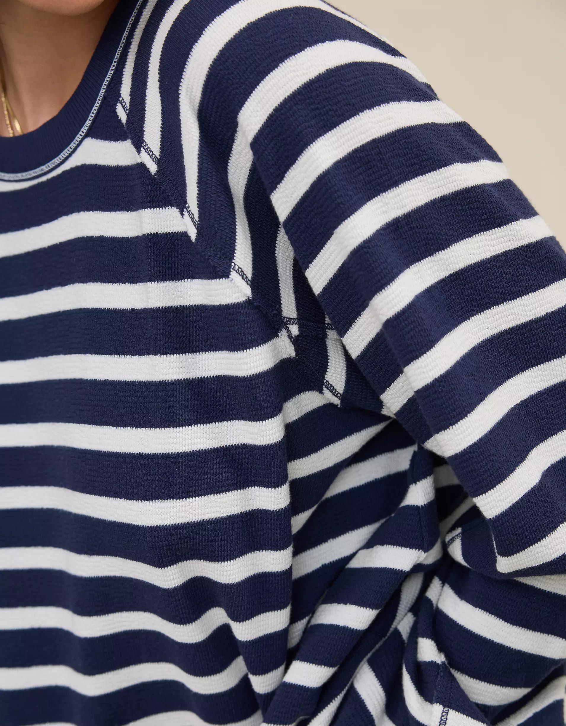 Aerie East West Crew Sweatshirt Product Image