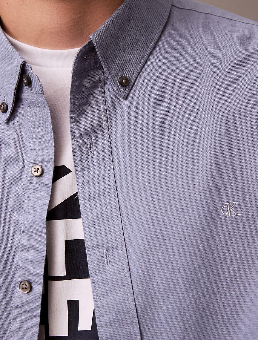 Solid Oxford Classic Button-Down Shirt Product Image