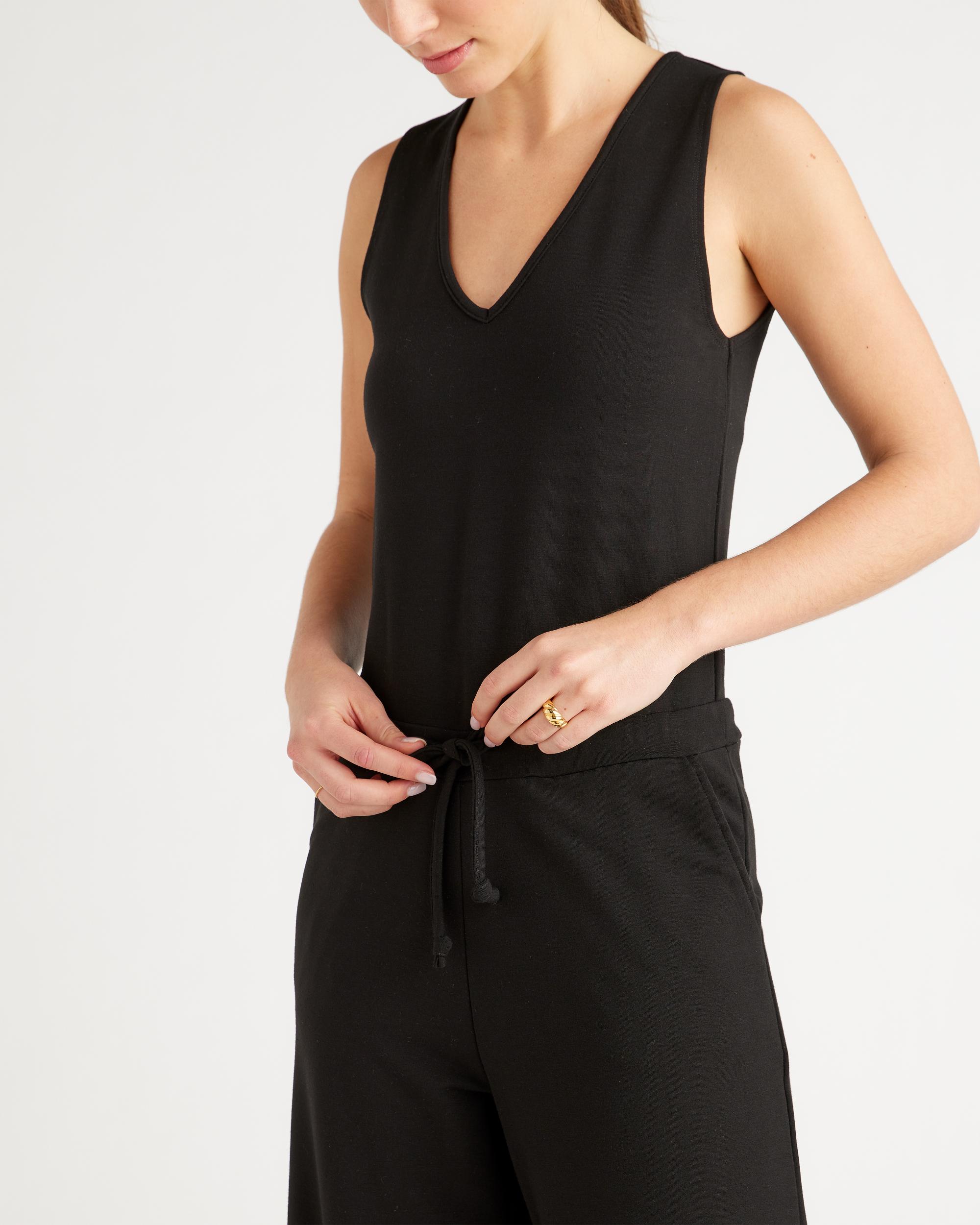 Quince | Women's French Terry Modal Jumpsuit, Lenzing Modal Product Image