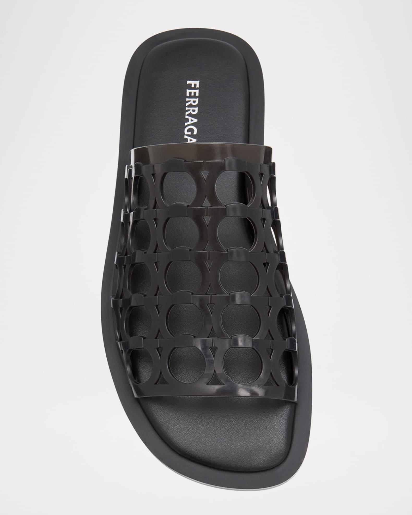 Men's Barbados Gancini Jelly Slide Sandals Product Image