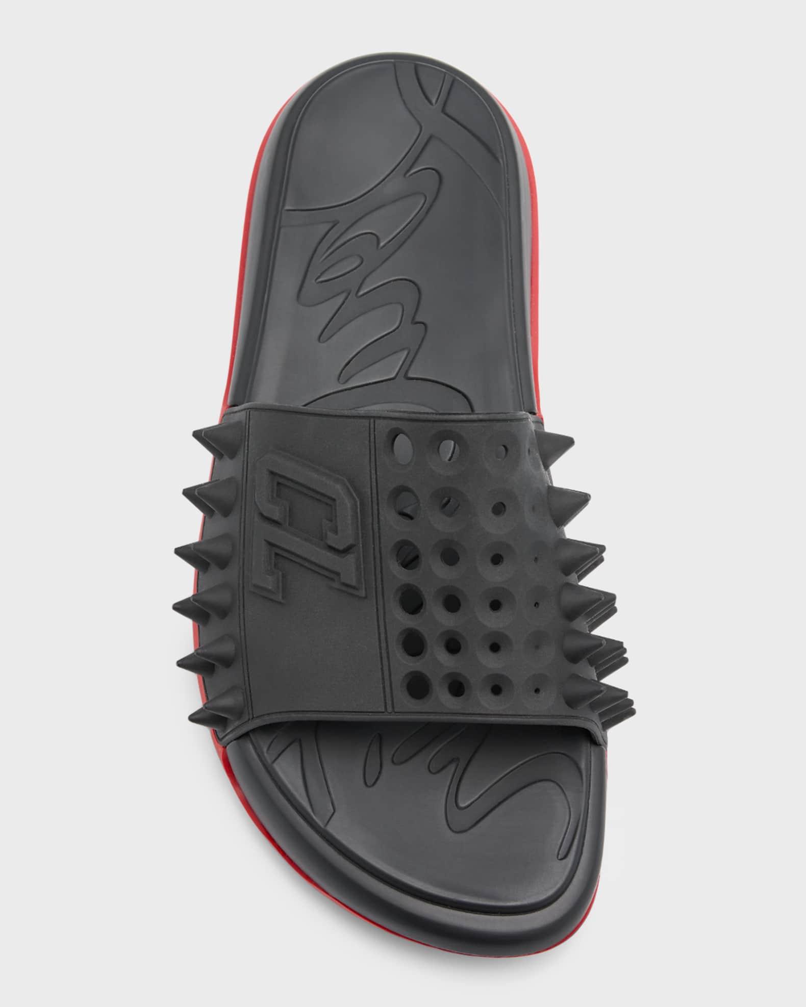 Men's Take It Easy Rubber Slide Sandals Product Image