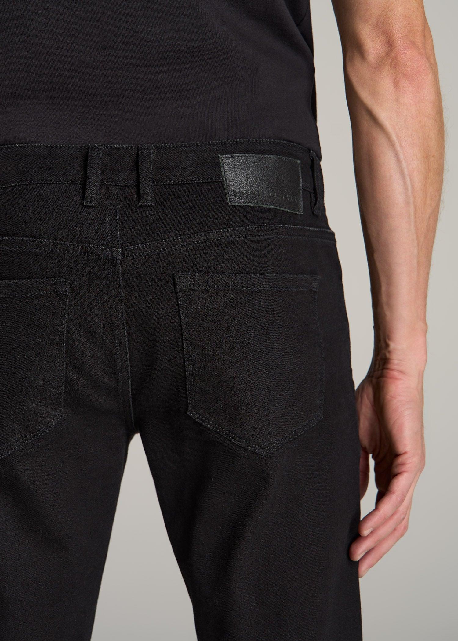 Carman TAPERED Jeans for Tall Men in True Black Male Product Image