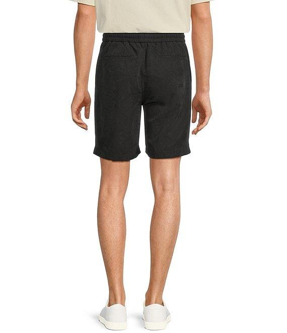 Caribbean Flat Front Jacquard 8#double; Inseam Shorts Product Image