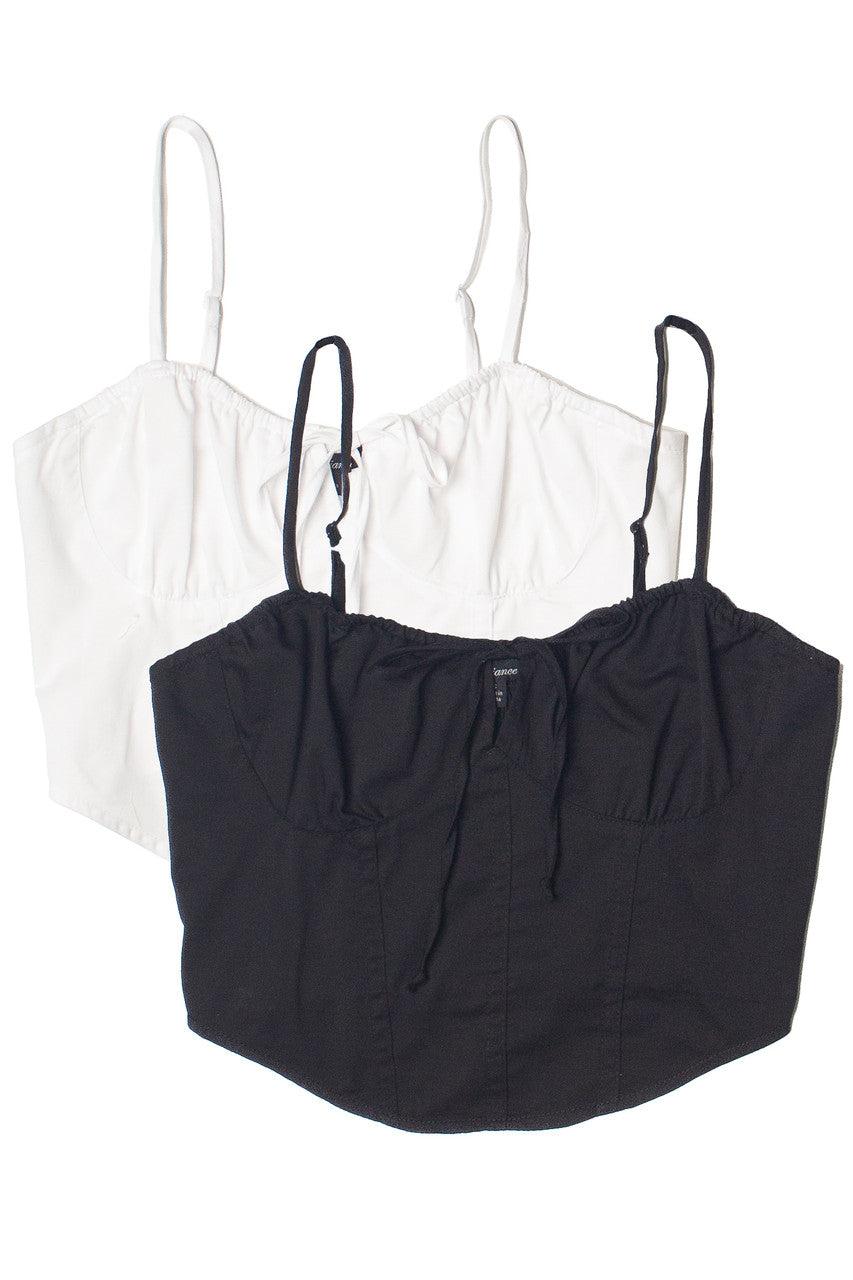 Tie Front Bustier Top Product Image