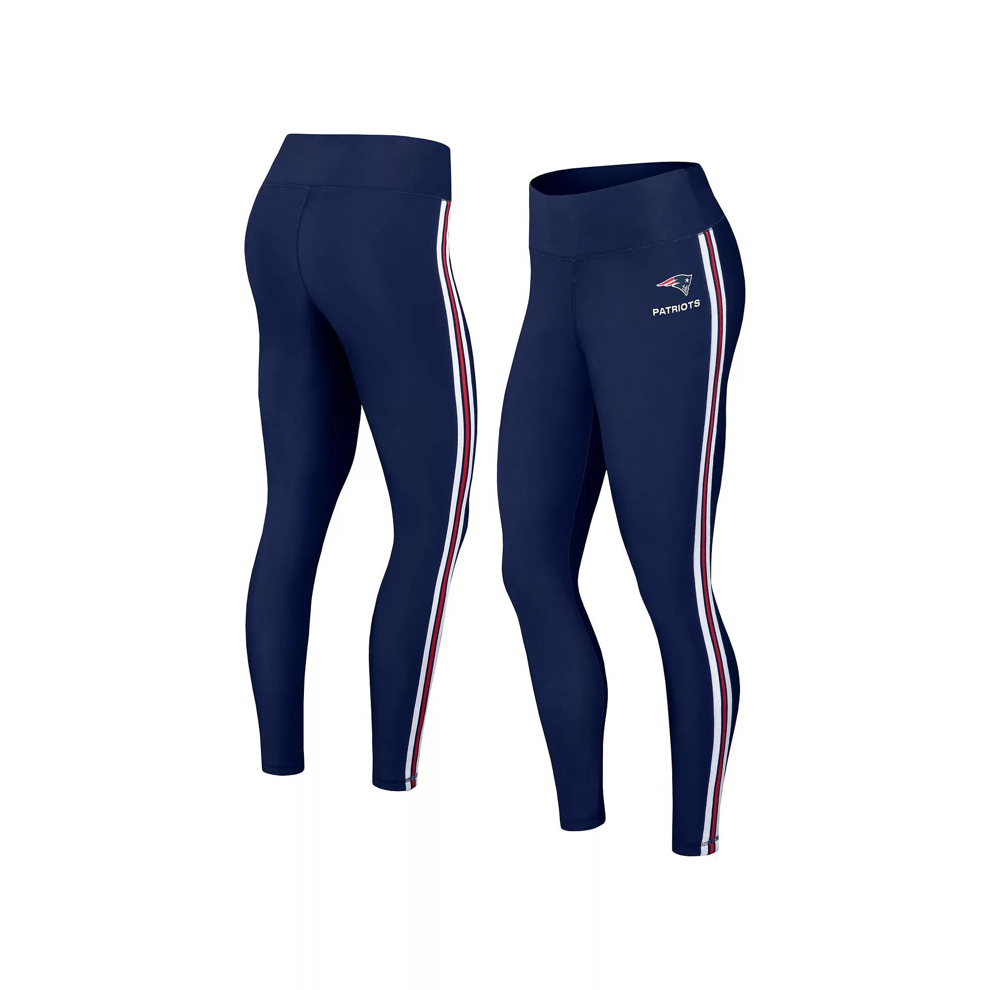 Women's WEAR by Erin Andrews Navy Tennessee Titans Color Block Leggings,  Product Image