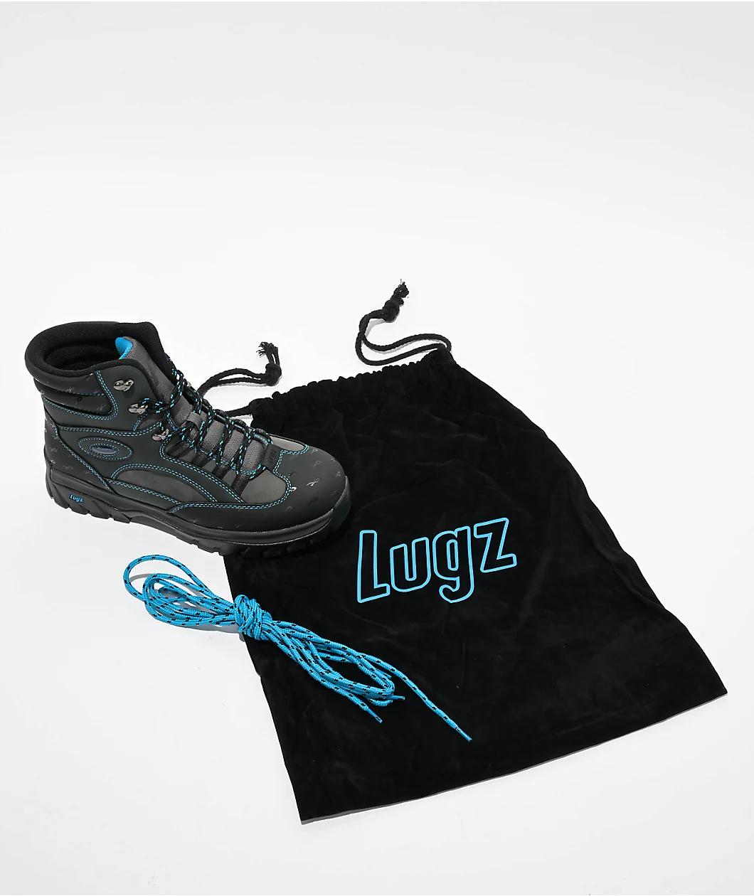 Lugz x Pyschworld Ridgeline Black & Blue Chukka Boots Product Image