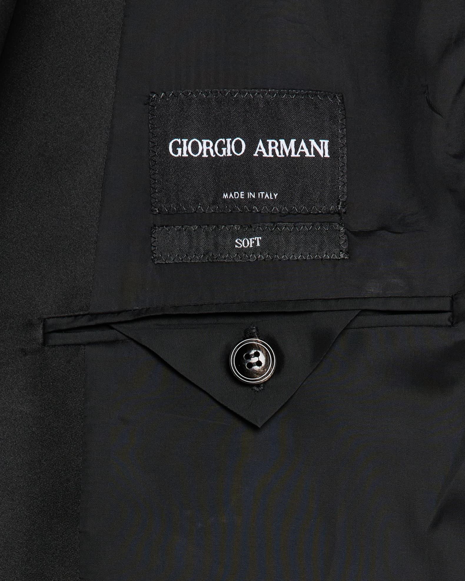 Men's Micro-Dot Silk Peak Lapel Tuxedo Product Image