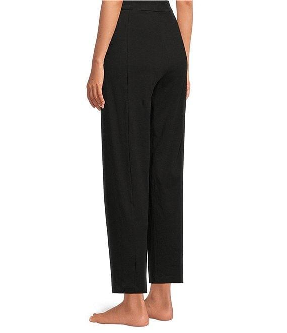 Eileen Fisher Organic Cotton Interlock Knit Coordinating Lantern Sleep Pants Product Image