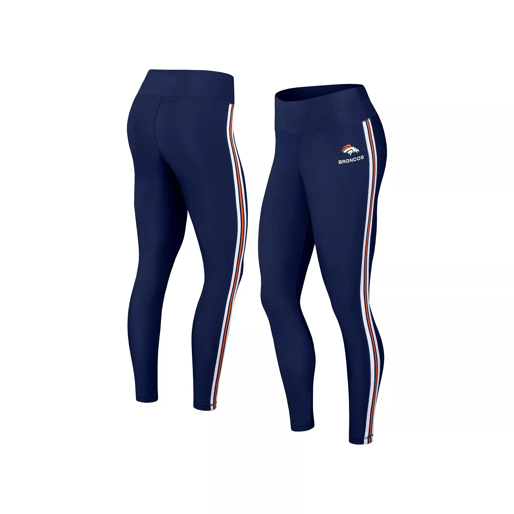 Women's WEAR by Erin Andrews Navy Tennessee Titans Color Block Leggings,  Product Image