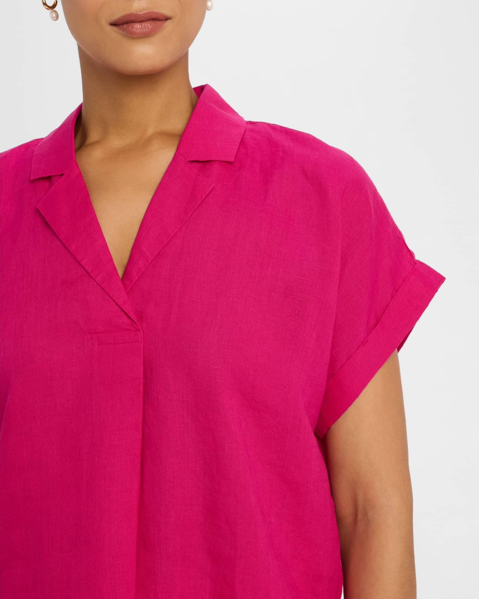 Lightweight Organic Linen Shirt Product Image