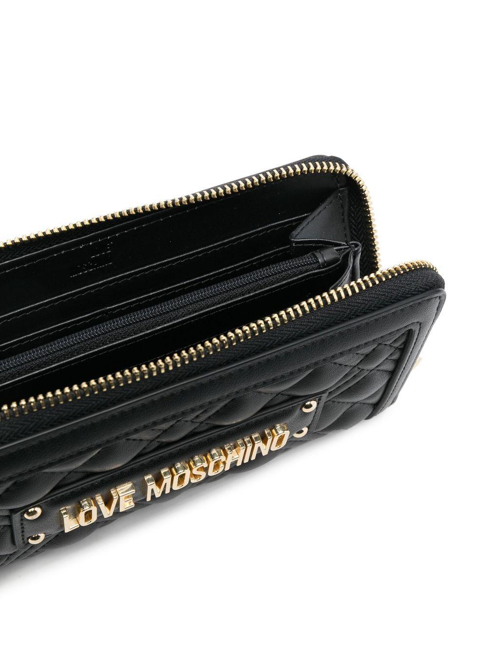 quilted logo-plaque purse Product Image