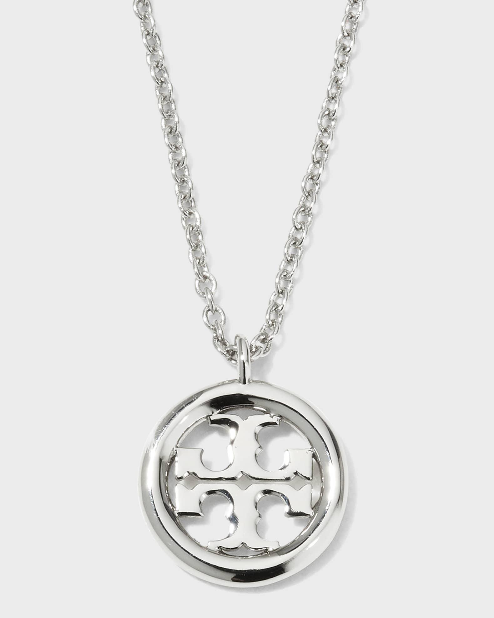 Womens Miller 18KPlated Logo Pendant Necklace Product Image