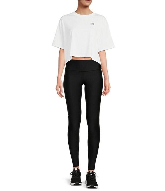 Under Armour Tech No-Slip Waist Ankle Length Pull-On Leggings Product Image