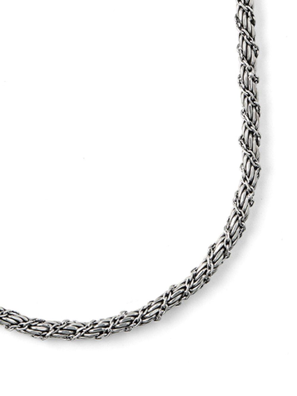 wrapped rope-chain necklace Product Image