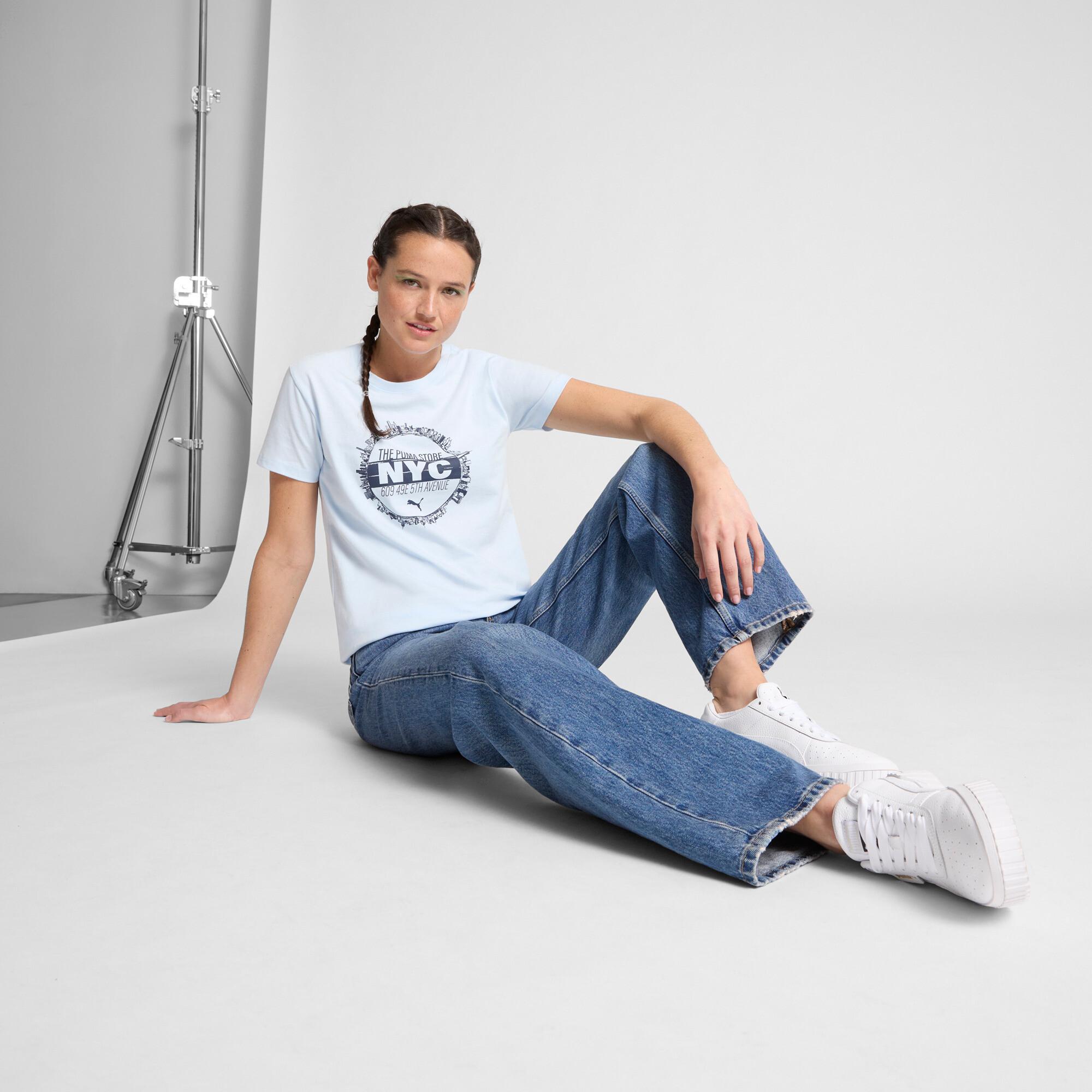 NYC Flagship Skyline Women's Tee Product Image