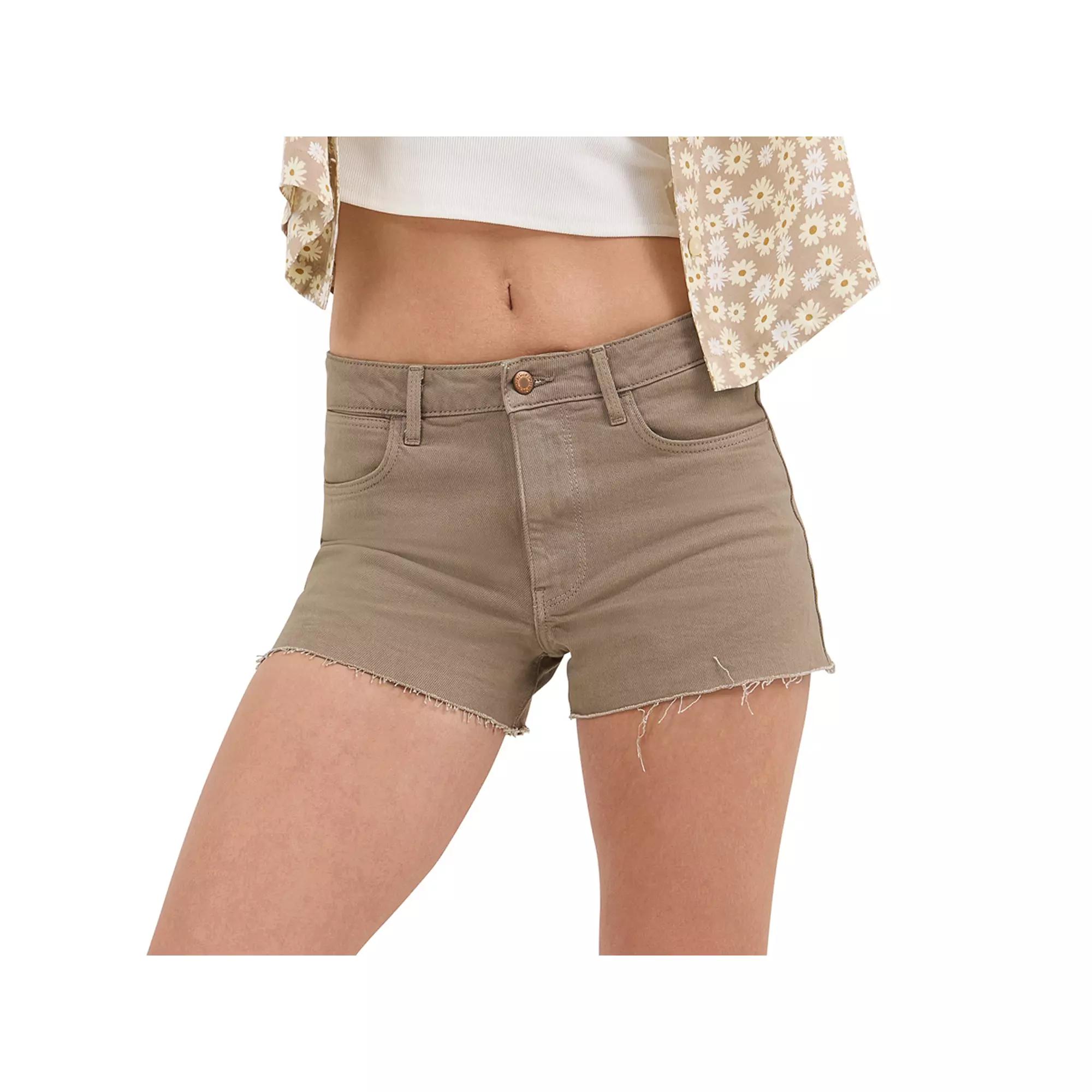 Women's Wrangler High-Rise Vintage Cutoff Jean Shorts, Size: 4 Avg/Reg, Granite Product Image