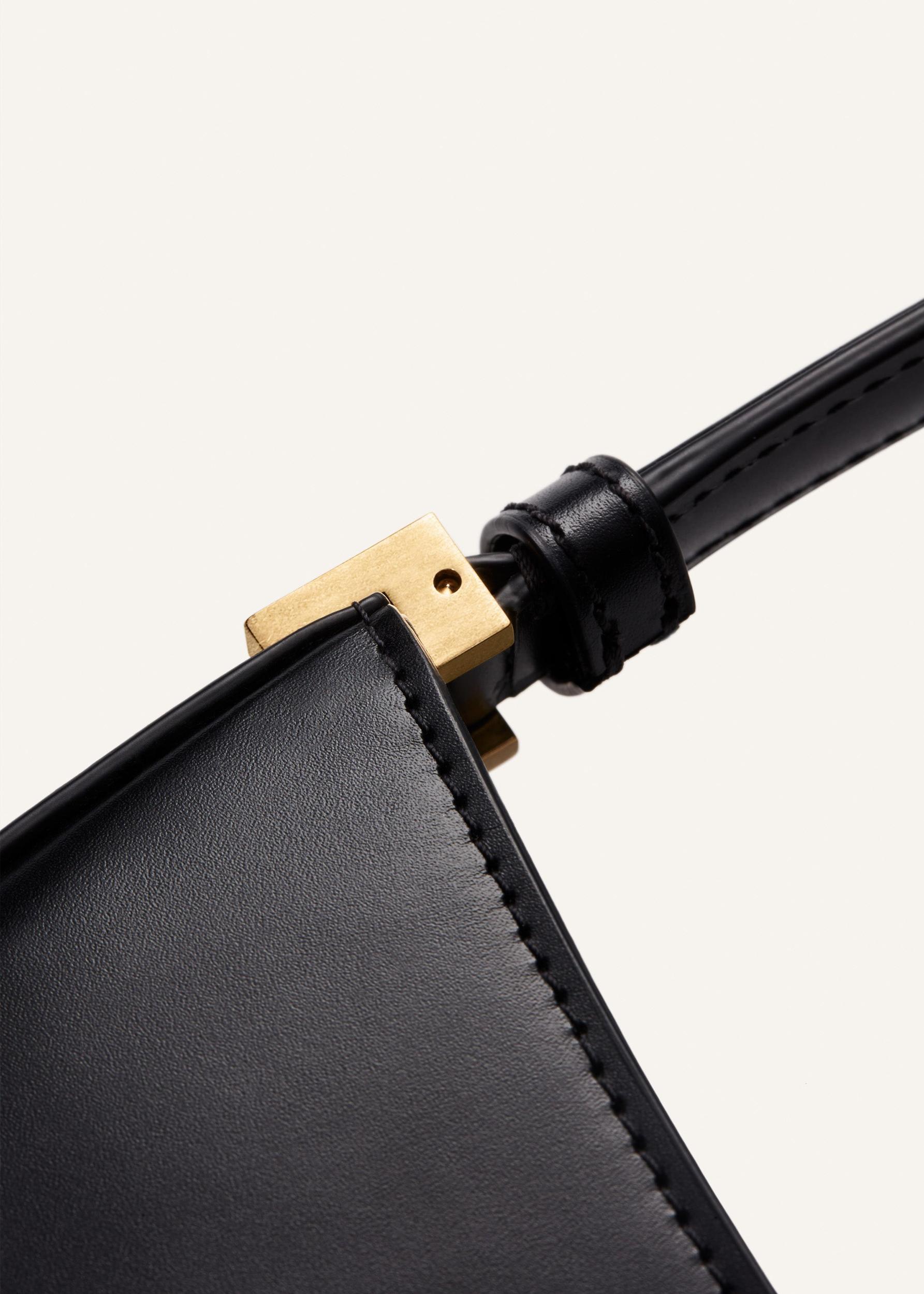 Medium Vesna Black Leather Product Image