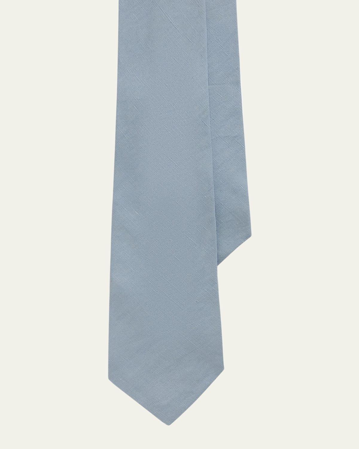 Mens Tussah Silk & Linen Tie Product Image