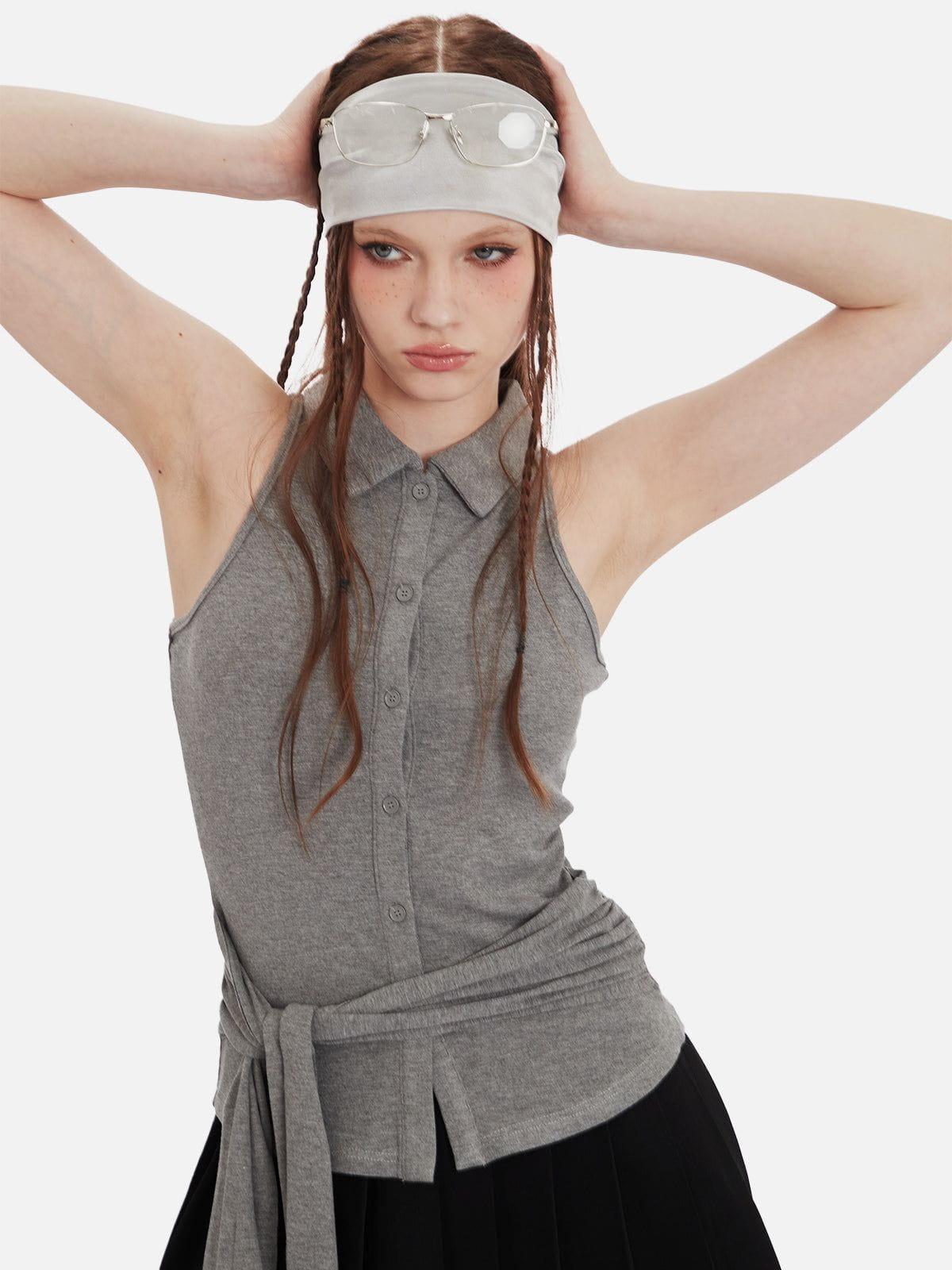 Aelfric Eden Polo Wrinkle Tank Top Female Product Image