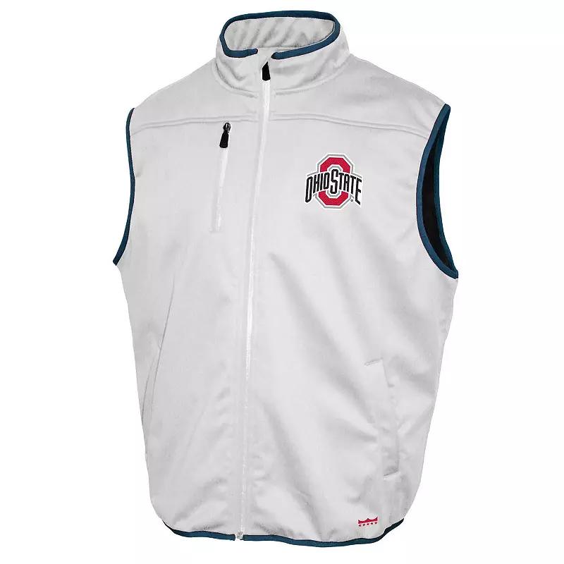 Men's Ohio State Buckeyes Zip Up Softshell Vest,  Product Image