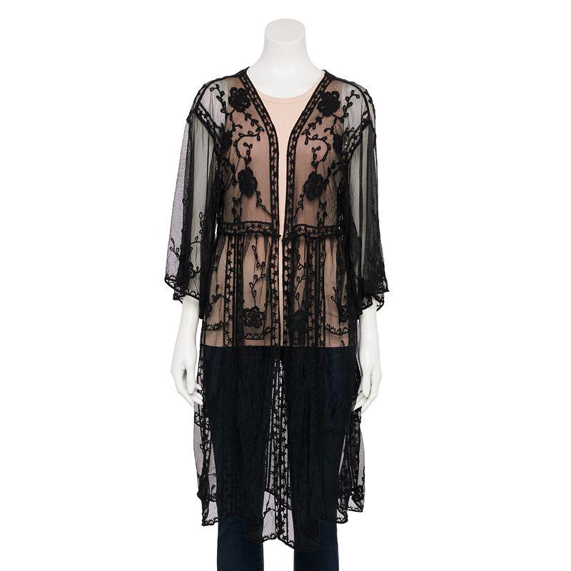 Womens LC Lauren Conrad Lace Duster Product Image