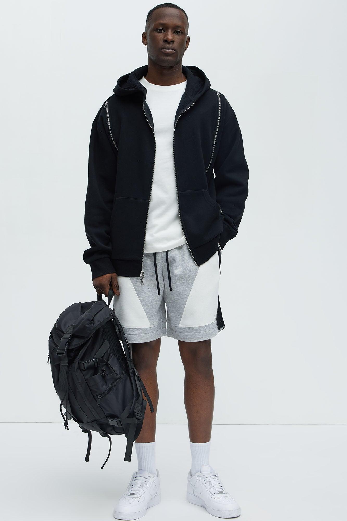 Tyson Tri-Paneled Shorts - Multi Color Product Image