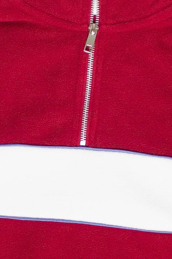 Polar Fleece Quarter Zip Sweatshirt Product Image