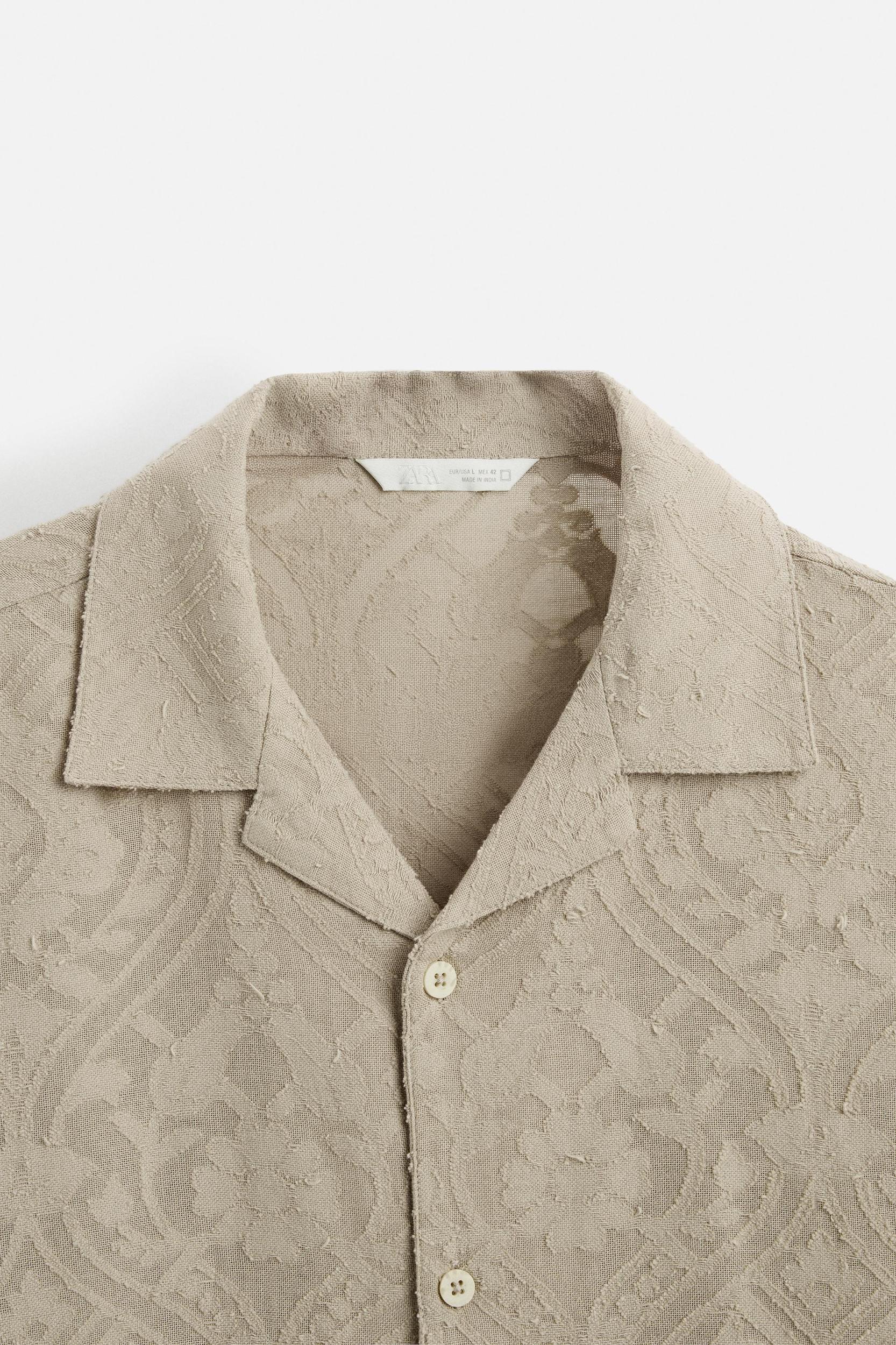 GEOMETRIC JACQUARD SHIRT Product Image