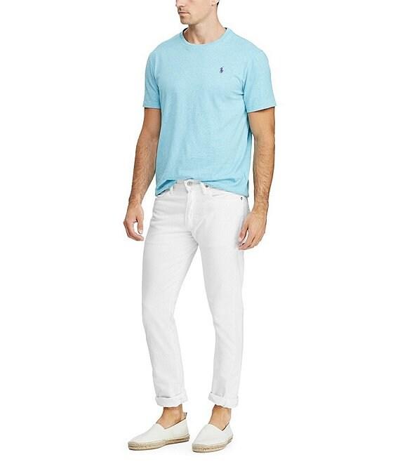 Polo Ralph Lauren Hudson White Varick Slim Straight Stretch Jeans Product Image