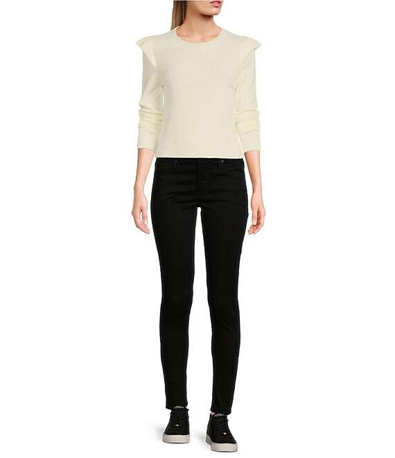 Sadie & Sage Abigail Ruffle Trim Sweater Product Image