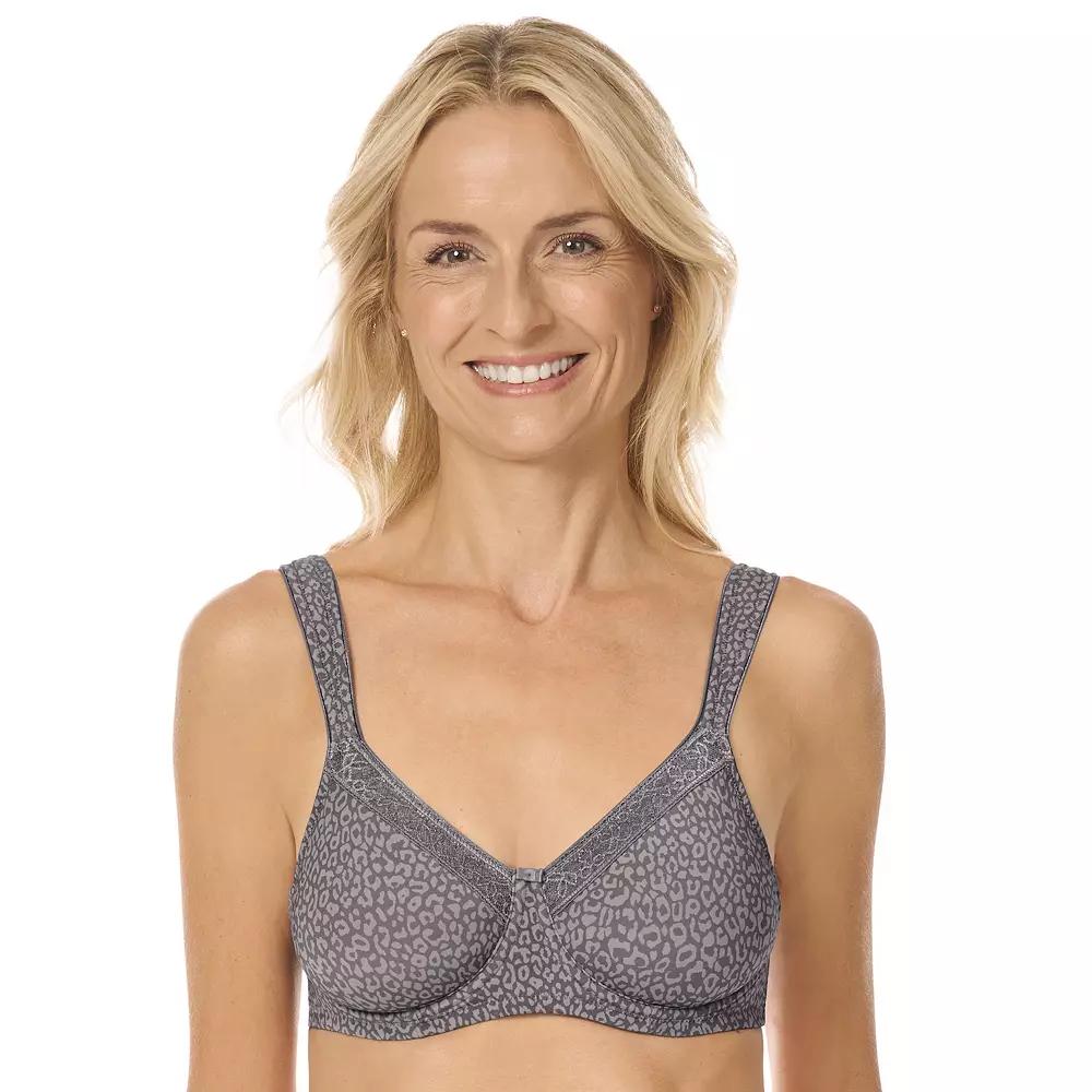 Amoena Bliss Underwire Mastectomy Bra, Women's, Size: 32 A, Dark Grey Light Grey Product Image