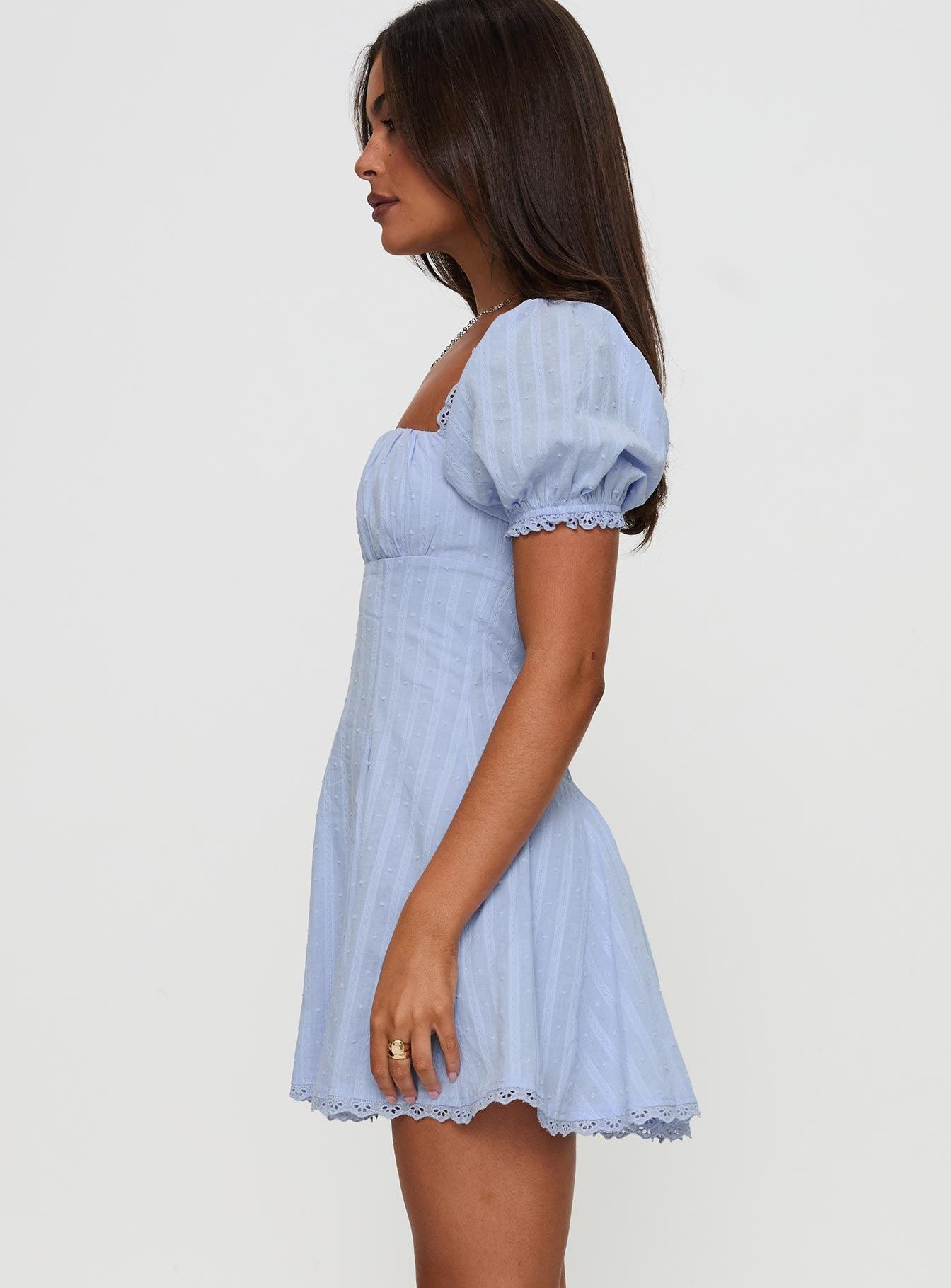 Rabatia Mini Dress Blue Product Image