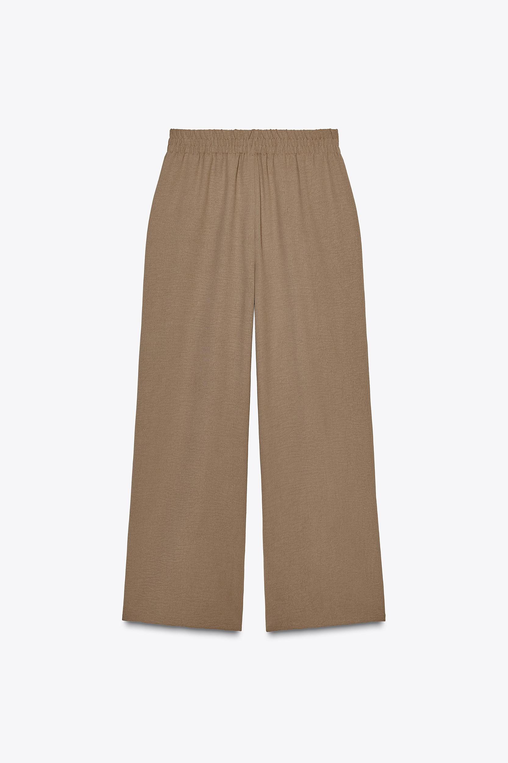 FLOWY WIDE LEG PANTS Product Image