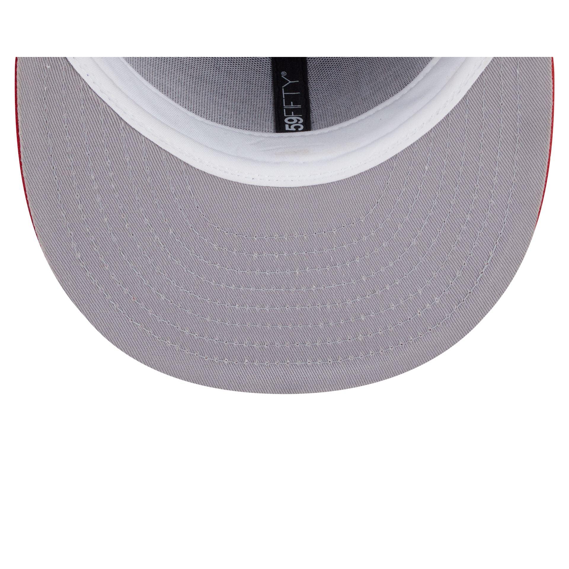 Cleveland Guardians Metallic Gold Logo 59FIFTY Fitted Hat Male Product Image