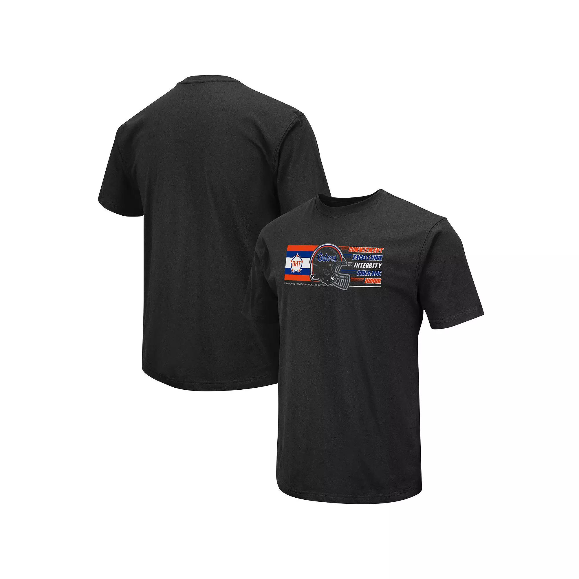 Men's Colosseum Black Florida Gators OHT Military Appreciation Field T-Shirt,  Product Image