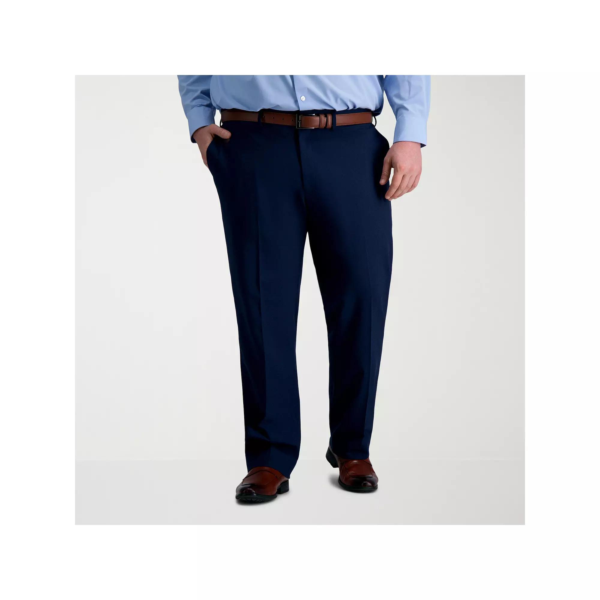 Big & Tall J.M. Haggar® Premium Tailored-Fit Stretch Flat-Front Suit Pants, Men's,  Product Image