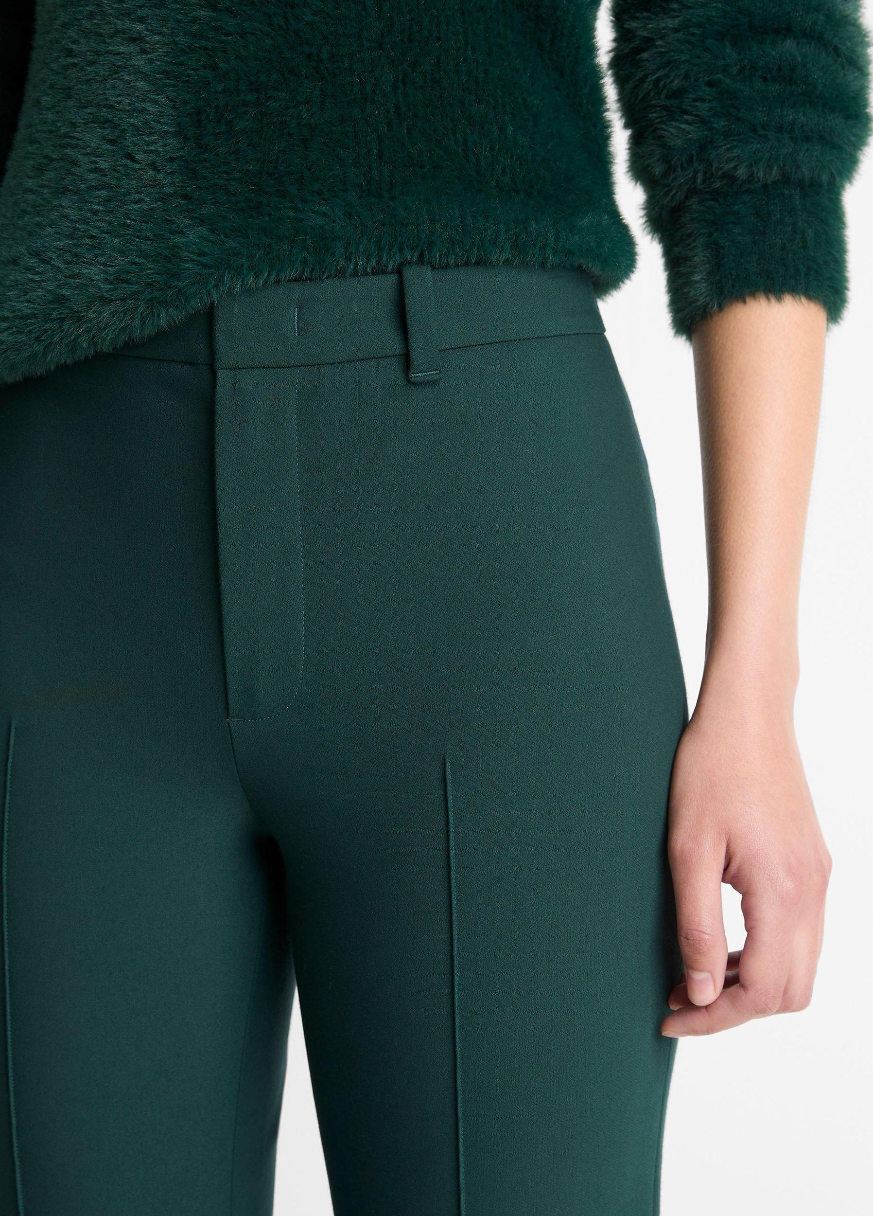 Cotton-Blend Slim Cigarette Pant Product Image