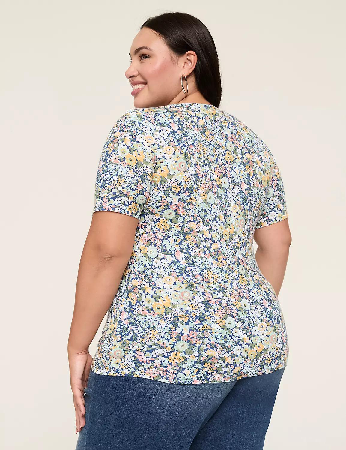 Perfect Sleeve V-Neck Tee Product Image