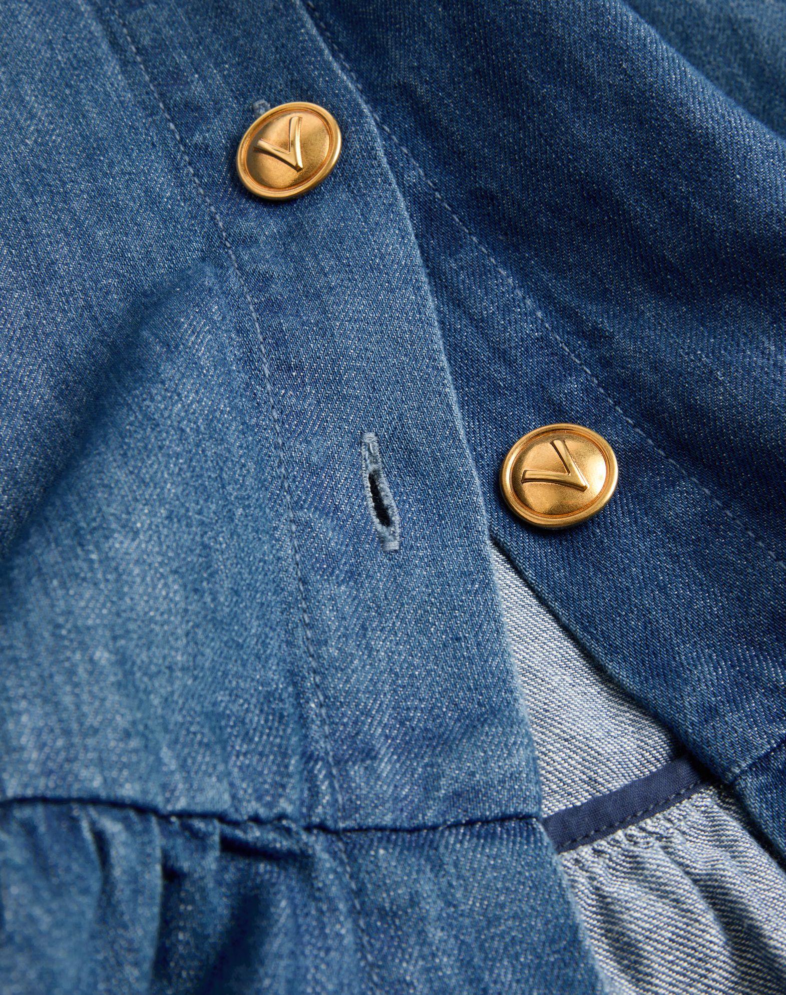 Lightweight Denim Skirt  Product Image