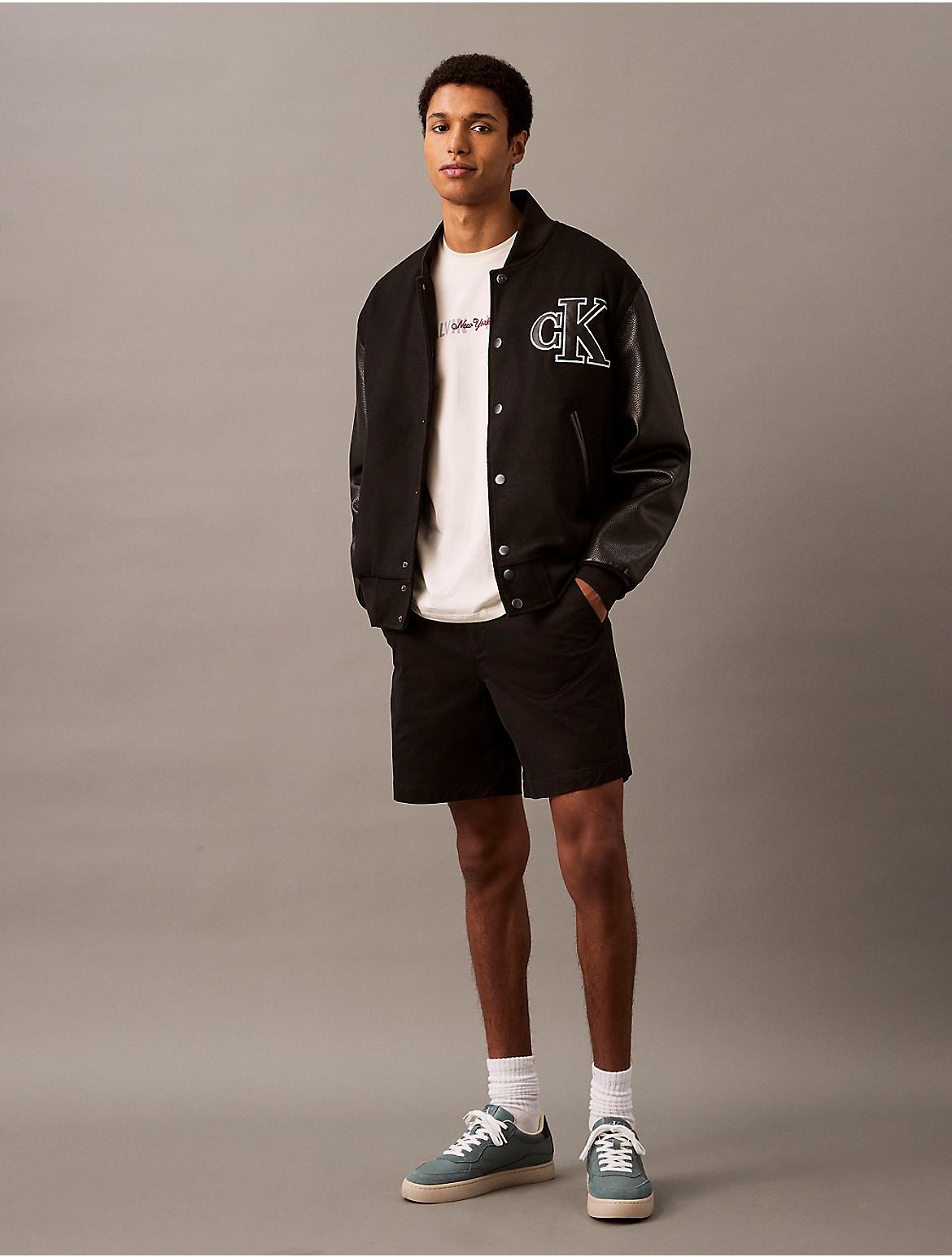 Calvin Klein Mens Slim Chino Shorts - Brown Product Image