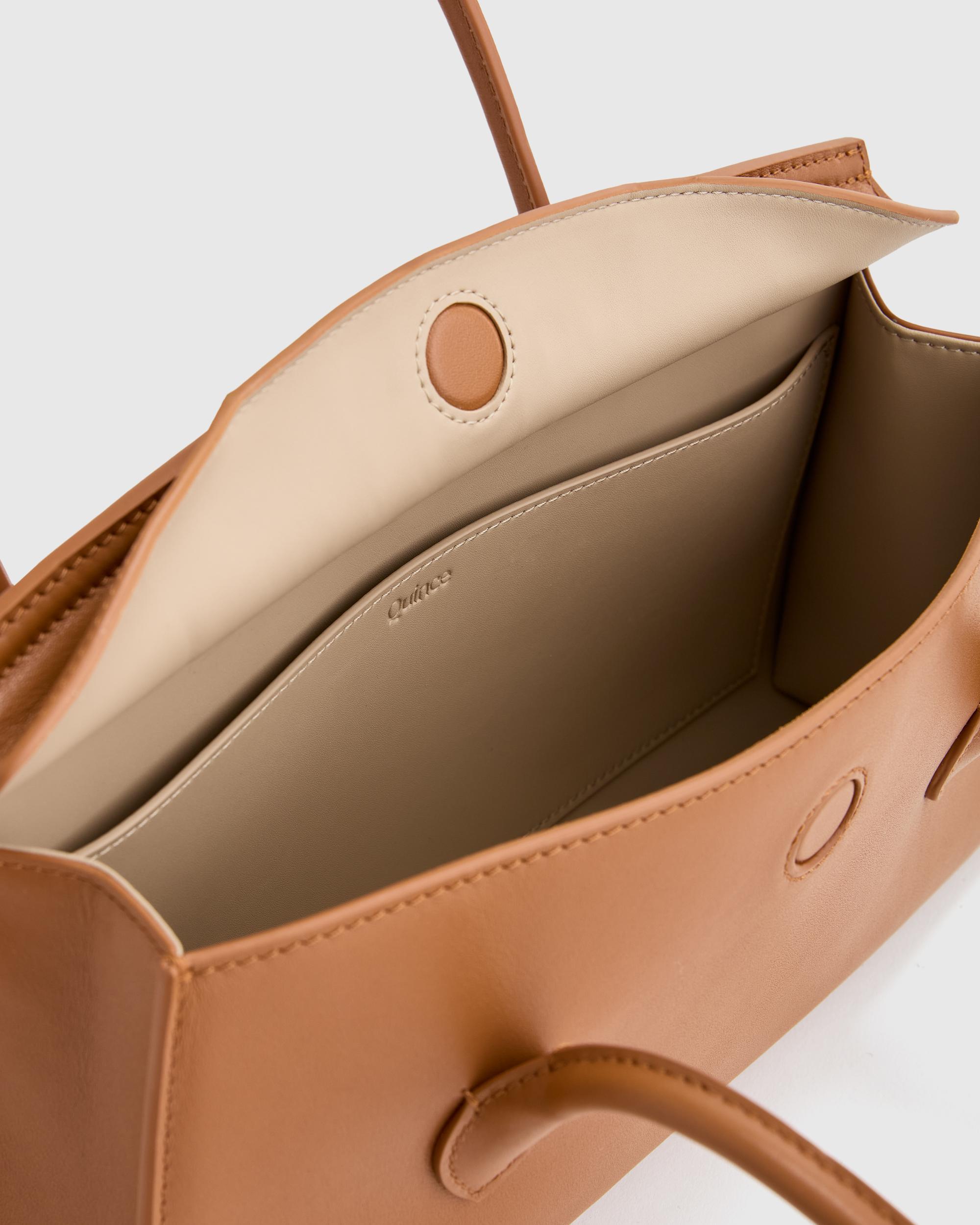 Quince | Women's Italian Leather Double Strap Shoulder Bag Product Image