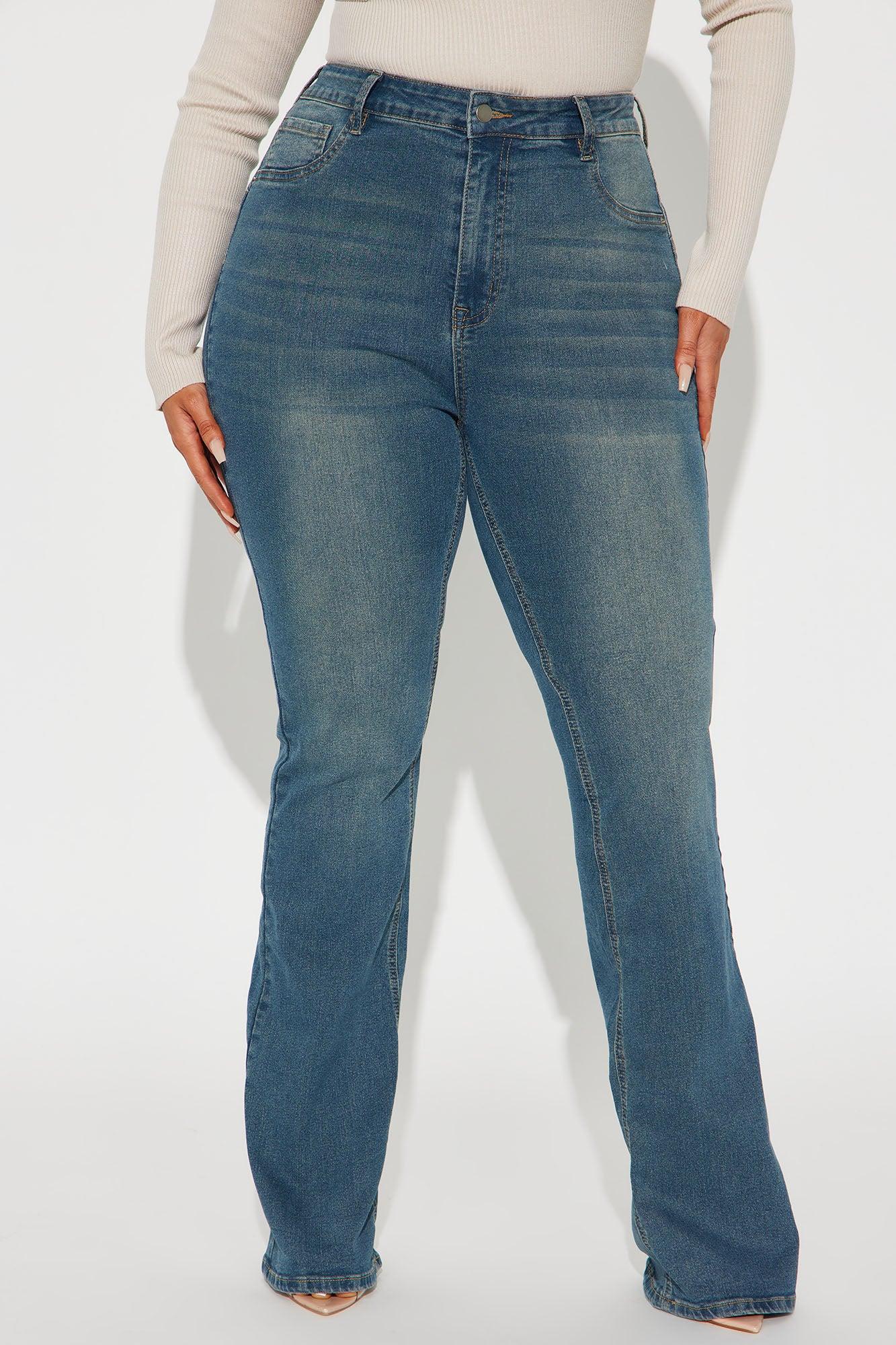 Tall Tucson Booty Lifting Stretch Bootcut Jeans - Dark Wash Product Image