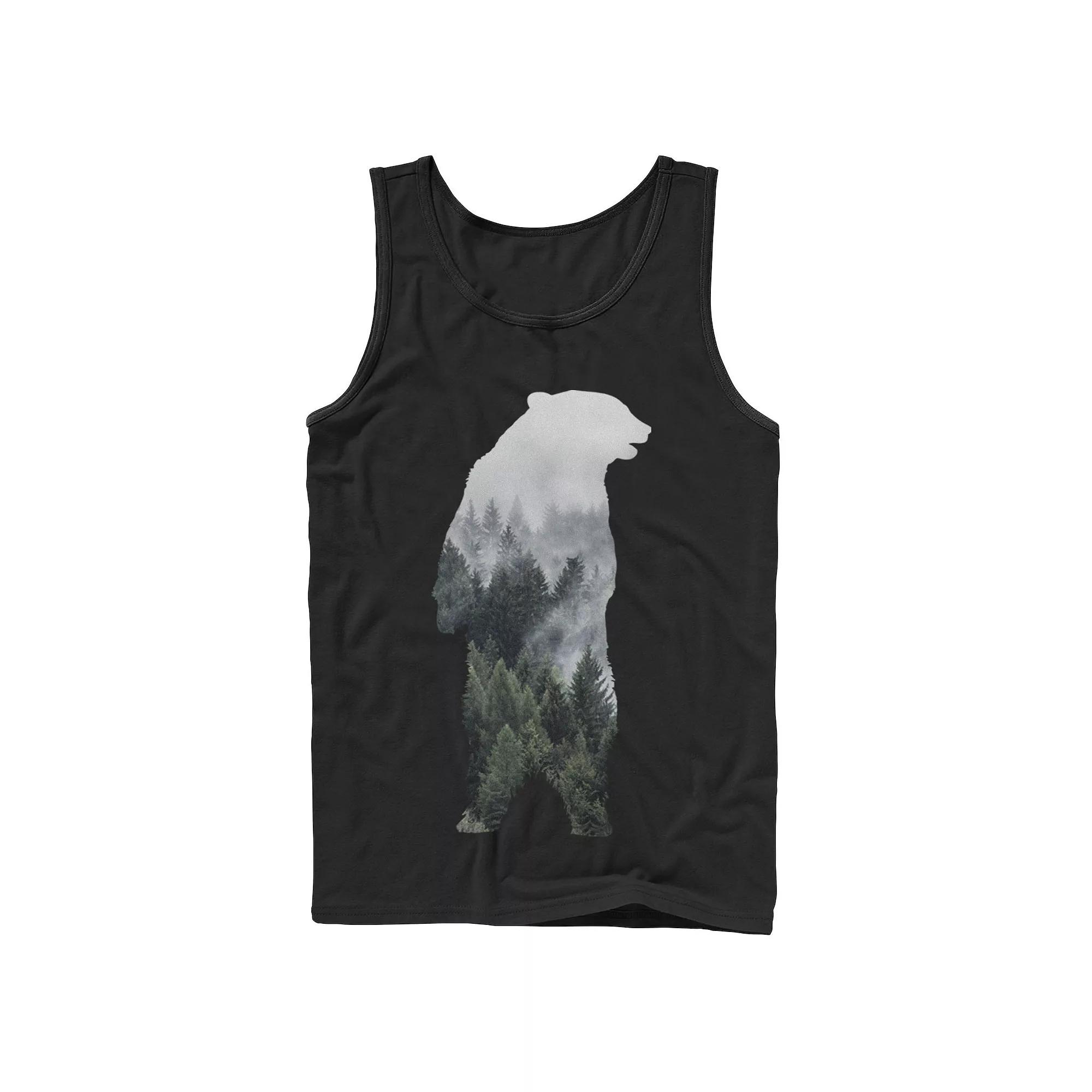 Men's Bear Mountain Silhouette Tank Top,  Product Image