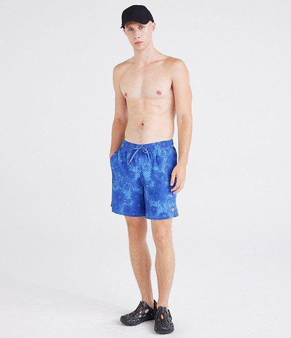 SAXX White Noise Daisy Oh Buoy 2N1 7#double; Inseam Volley Swim Shorts Product Image