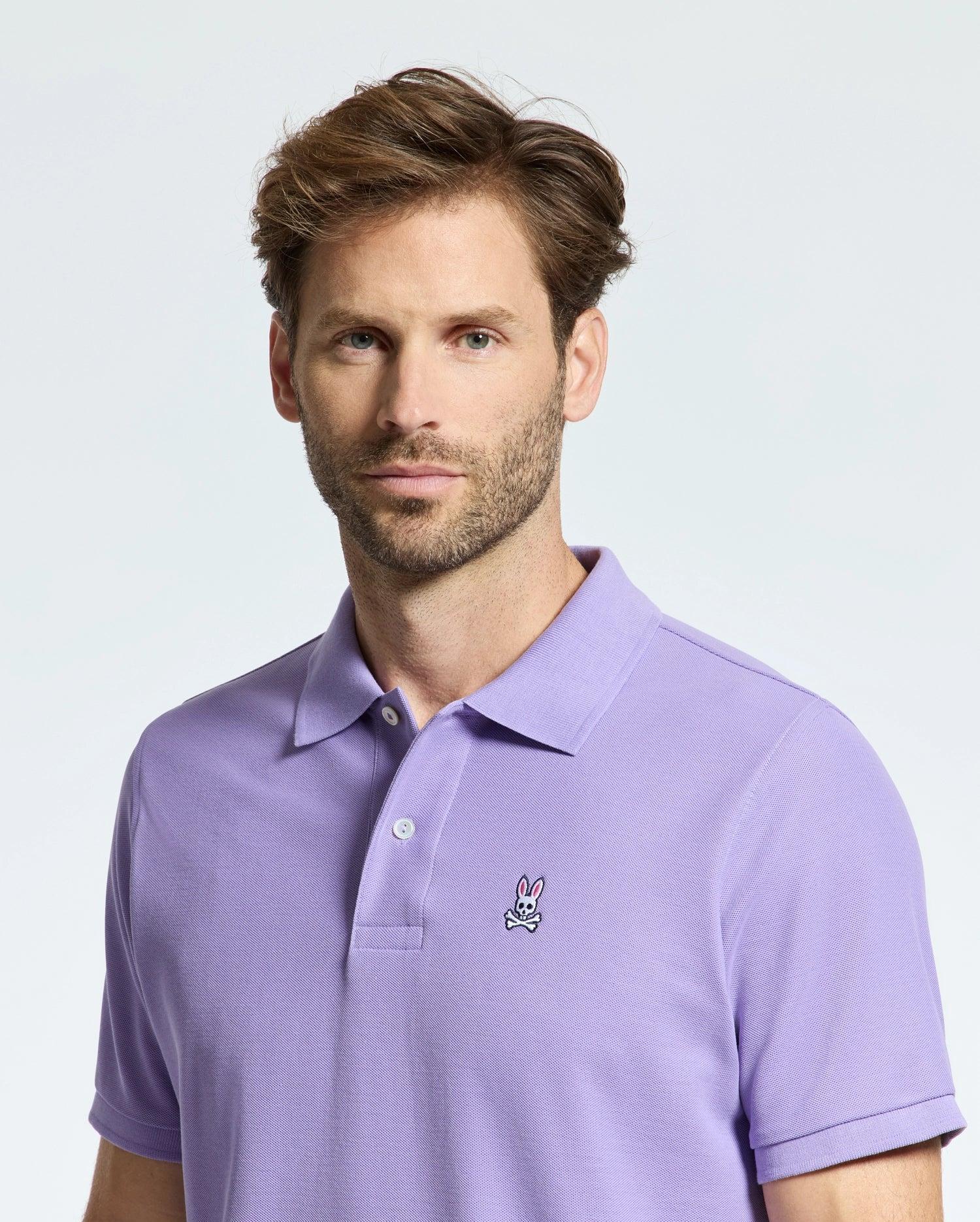 MENS CLASSIC PIQUE POLO - B6K001Z1PC Male Product Image