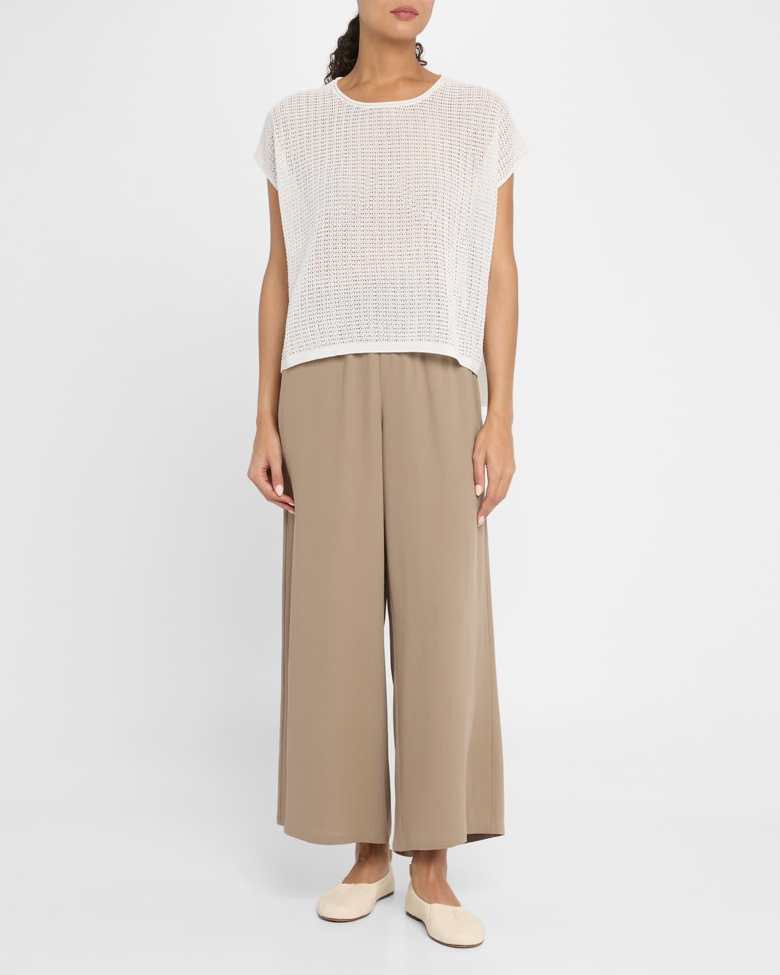 Crewneck Organic Cotton Cord Sweater Product Image